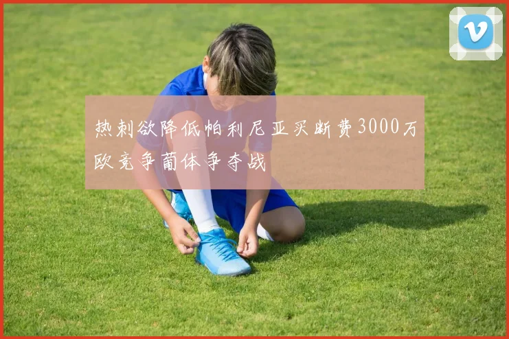 热刺欲降低帕利尼亚买断费3000万欧竞争葡体争夺战